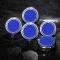 American Car Craft 1997-2013 C5/C6 Corvette - Engine Fluid Cap Covers 15 Vinyl Colors 5Pc Auto Trans, Choose Color 043084