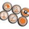 American Car Craft 1997-2004 C5 Corvette - Executive Series Fluid Cap Covers 6Pc, Manual Trans, Choose Color 033079