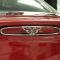 American Car Craft 1997-2004 C5 Corvette - 5th Brake Light Grille with Crossed Flags 1Pc, Polished Finish 032047