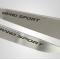 American Car Craft 2010-2013 C6 Corvette - Door Guards with Grand Sport Inlay 2Pc, Brushed Stainless, Choose Color 041049