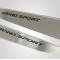 American Car Craft 2010-2013 C6 Corvette - Door Guards with Grand Sport Inlay 2Pc, Brushed Stainless, Choose Color 041049