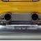 American Car Craft 1997-2004 C5/Z06 Corvette - Exhaust Filler Panel for Borla Stinger Quad Oval Tips, Polished Stainless 032008