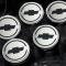 American Car Craft 1997-2013 C5/C6 Corvette - Chevrolet 'Bowtie' Fluid Cap Covers 5Pc Auto Transmission, Choose Inlay Color 043096