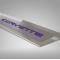 American Car Craft 2005-2013 C6 Corvette - Outer Door Sills 'CORVETTE' Inlay 2Pc, Polished Stainless & Carbon Fiber 041051