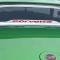 American Car Craft 1968-1975 C3 Corvette Coupe Rear Window Frame Polished 'Corvette' Font, Carbon Fiber Vinyl Inlay 012003