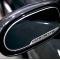 American Car Craft 2005-2013 C6 Corvette - CORVETTE Style Side View Mirror Trim 2Pc [ Auto-Dim], Brushed Stainless 042088