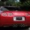 American Car Craft 1997-2004 C5/Z06 Corvette - Taillight Grilles Slotted 4Pc, Polished Stainless Steel 032046