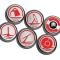 American Car Craft 1997-2004 C5 Corvette - Executive Series Fluid Cap Covers 6Pc, Manual Trans, Choose Color 033079