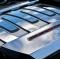 American Car Craft 2014-2019 C7/Z51 Corvette Stingray - Fuel Rail Covers Factory Overlay 2Pc, Stainless Polished/Brushed Trim 053003