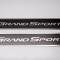 American Car Craft 2005-2013 C6 Corvette GS - Outer Door Sills 'Grand Sport' Carbon Fiber, Choose Polished or Brushed Trim 041060