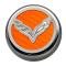 American Car Craft 2014-2019 Z06/Z51/C7 Corvette Stingray - Fluid Cap Covers C7 Flag Style Manual Transmission 6Pc, Choose Color 053014