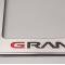 American Car Craft 2006-2013 C6/GS Corvette - License Plate Frame Grand Sport Style, Stainless Steel 042132