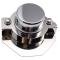 American Car Craft 2014-2019 Corvette Stingray C7/Z51/Z06 - Vacuum Pump Actuator Cover, Polished Stainless Steel, Optional Cap (With Cap) 053086
