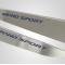 American Car Craft 2010-2013 C6 Corvette - Door Guards with Grand Sport Inlay 2Pc, Brushed Stainless, Choose Color 041049