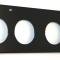 American Car Craft 2014-2019 C7 Corvette Stingray - Exhaust Filler Plate STOCK SYSTEM, Black Powder Coated 052052