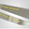 American Car Craft 2010-2013 C6 Corvette - Door Guards with Grand Sport Inlay 2Pc, Brushed Stainless, Choose Color 041049