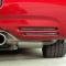 American Car Craft 1997-2004 C5/Z06 Corvette - Rear Bumper Grilles 2Pc, Perforated Stainless Steel 032016
