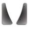 American Car Craft 2005-2013 C6 Corvette - Mud Guards Z06 Styled Fronts 2Pc, Polished Stainless Steel 042077