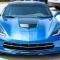 American Car Craft 2014-2019 Corvette Stingray - Hood Vent Graphic Black Carbon Fiber with Brushed Black Trim, Premium Vinyl 052081