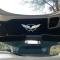 American Car Craft 1997-2004 C5 Corvette - Hood Liner Badge C5 Crossed Flags, Stainless Steel 033080
