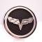 American Car Craft 2005-2013 C6 Corvette - Crossed Flag Fluid Cap Covers 6Pc Manual Transmission, Choose Color 043083