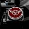 American Car Craft 1997-2004 C5 & Z06 Corvette - Crossed Flags Logo Fluid Cap Covers 5Pc Auto Transmission, Choose Color 033073