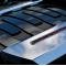 American Car Craft 2014-2019 C7/Z51 Corvette Stingray - Fuel Rail Covers Factory Overlay 2Pc, Stainless Polished/Brushed Trim 053003