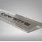 American Car Craft 2005-2013 C6 Corvette - Outer Door Sills 'CORVETTE' Inlay 2Pc, Polished Stainless & Carbon Fiber 041051