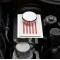 American Car Craft 2014-2019 Z06/Z51/ZR1/C7- Brake Master Cylinder Cover with Ribbed Slots AUTO Trans., Polished Stainless, Choose Color 053052