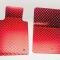 American Car Craft 1999-2004 C5/Z06 Corvette - Red Diamond Plate Aluminum Floor Mats 2Pc, Choose Year 031002