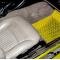 American Car Craft 1999-2004 C5/Z06 Corvette - Yellow Diamond Plate Aluminum Floor Mats 2Pc, Specify Year When Ordering 031005