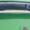 American Car Craft 1968-1975 C3 Corvette Coupe Rear Window Frame Polished 'Corvette' Font, Carbon Fiber Vinyl Inlay 012003