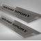 American Car Craft 2010-2013 C6 Corvette Grand Sport - Outer Door Sills with Grand Sport Inlay 2Pc, Polished Stainless, Choose Color 041052
