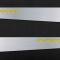 American Car Craft 2005-2013 C6 Corvette - Door Guards with SUPERCHARGED Inlay 2Pc, Brushed Stainless, Choose Color 041057
