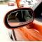 American Car Craft 2005-2013 C6 Corvette - Side View Mirror Trim Crossed Flags Style 2Pc [Standard], Brushed Stainless 042085