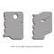 American Car Craft 2005-2007 C6 Corvette - Fuel Rail Covers Perforated, Stainless Steel 043107