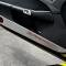American Car Craft 2005-2013 C6 Corvette - Door Guards with SUPERCHARGED Inlay 2Pc, Brushed Stainless, Choose Color 041057