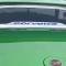 American Car Craft 1968-1975 C3 Corvette Coupe Rear Window Frame Polished 'Corvette' Font, Carbon Fiber Vinyl Inlay 012003