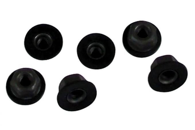 Corvette Wiper Transmissionmission Mount Nuts, 6 Piece, 1968-1982