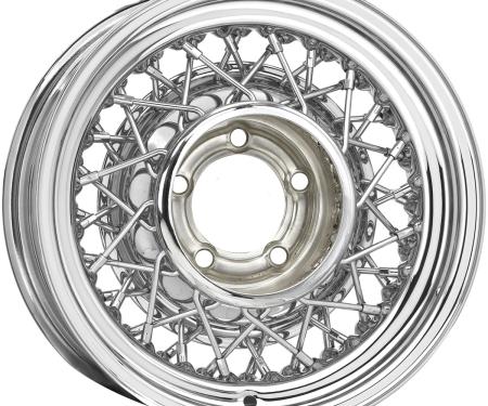 Roadster Wire Wheels 15x6 74 Cadillac Wire Chrome 5x5 bp 3 bs 74-560503