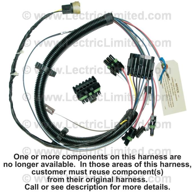 Lectric Limited 1980 Chevrolet Corvette Computer ECM Harness VEC8000EC