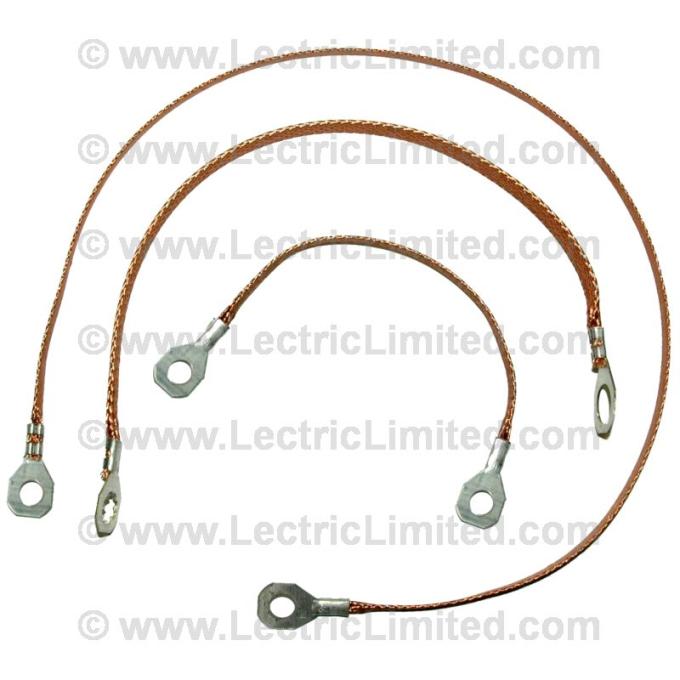 Lectric Limited 1978-1980 Chevrolet Corvette Ground Strap Set VGS7880WO