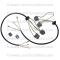 Lectric Limited 1963 Chevrolet Corvette Headlight Bucket Extension Harness Set VHX6300