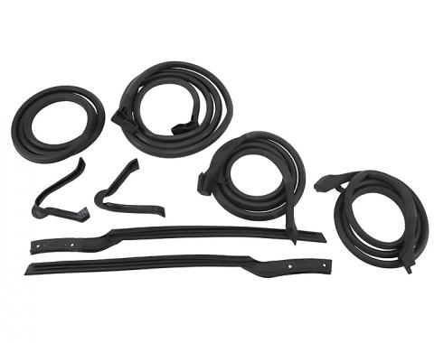 Corvette Weatherstrip Kit, Body Convertible 8 Piece, USA, 1963-1967