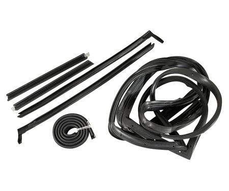 Corvette Weatherstrip Kit, Hardtop 6 Piece Correct, 1961-1962