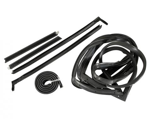 Corvette Weatherstrip Kit, Hardtop 6 Piece Correct, 1961-1962