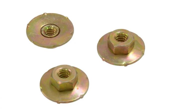 Corvette Wiper Motor Mounting Nut Set, 3 Piece, 1968-1982