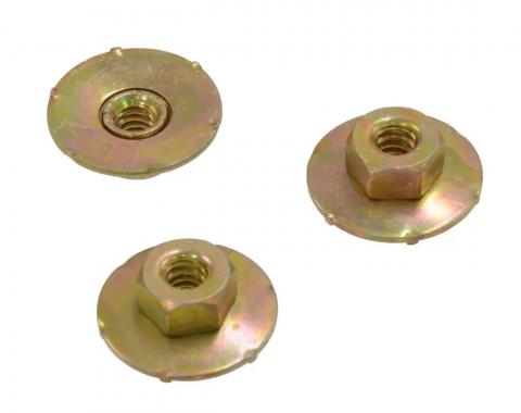 Corvette Wiper Motor Mounting Nut Set, 3 Piece, 1968-1982