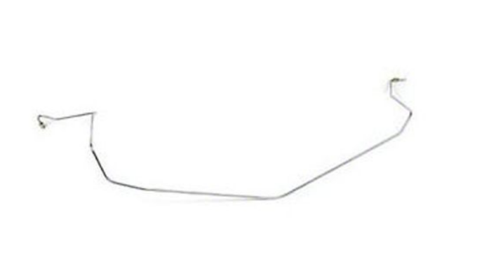 Corvette Front Left Wheel Brake Lines, Stainless Steel, 1970-1973