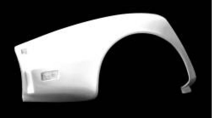 Corvette Rear Quarter Panel, SE, Right, ACI, 1980-1982